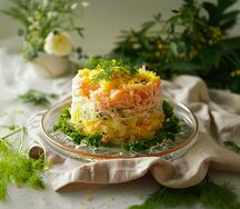 Салат Мимоза