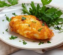 Куриная грудка в сырной корочке