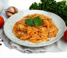 Капуста тушеная