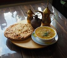 Комбо на двоих Куриный бульон и хачапури