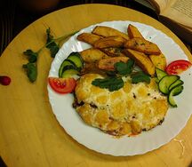 Мясо по-французски