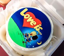 Бенто-торт Love is