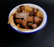Гренки чесночные