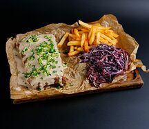 Ребра в перечном соусе
