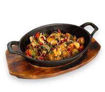 Оджахури с морепродуктами 