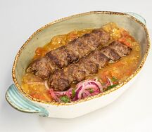 Фирменный люля кебаб из рубленой говядины