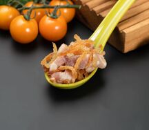 Бекон и лук фри