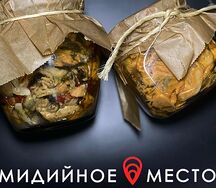 Маринованные мидии в соусе Том ям
