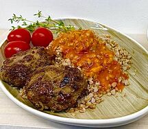 Котлеты с гречкой