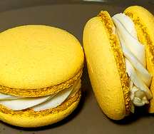 Лимонный швепс макаронс