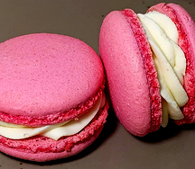 Черная смородина макаронс