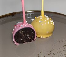 Кейкпопс розовый