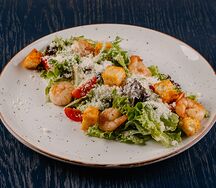 Салат Цезарь Креветка