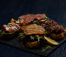 Ассорти из брускетт