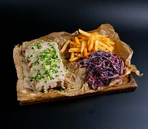 Ребра в перечном соусе