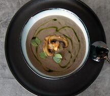 Крем-суп грибной