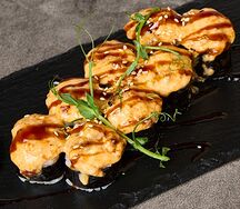 Маки запеченный с тунцом