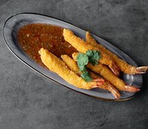 Креветки темпура