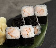 Маки с креветкой