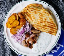 Сувлаки с курицей 