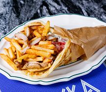 Гирос с курицей