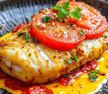 Дикий лосось под сыром 