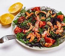 Салат с морепродуктами