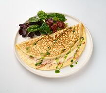 Омлет с ветчиной и сыром