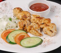 Шашлык из куриного филе