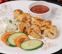 Шашлык из куриного филе