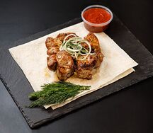 Шашлык из cвинoй шейки