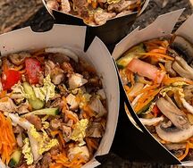 Гирос-бокс сливочный восточный