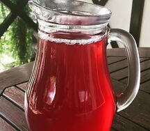 Морсик из дикой клюквы