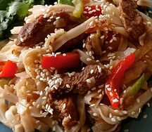 Wok Острый Японский удон и огненный поросенок