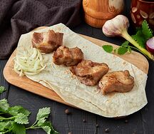 Шашлык из cвинoй шеи