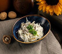 Салат с говядиной и редькой 