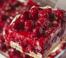 Вишневая лазанья
