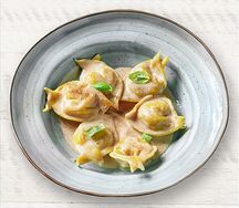 Равиоли с картофелем и грибами