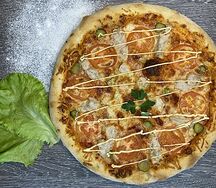 Пицца с курочкой