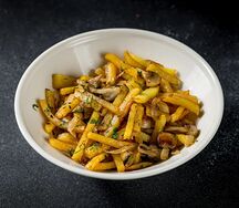 Картофель жареный с грибами