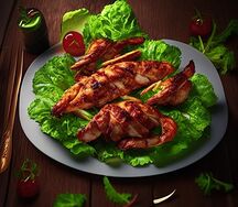 Шашлык Паназиатский из куриного бедра