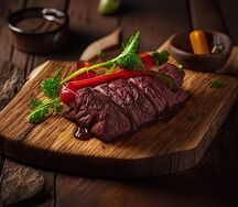 Шашлык из мраморной говядины (филе)