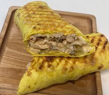 С картофелем фри шаурма