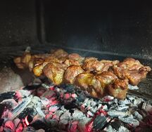 Шашлык из cвинoй шеи