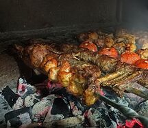 Шашлык из свинины (корейка)