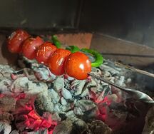 Овощи на мангале
