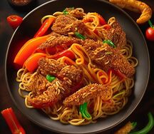 Wok Острый удон и огненный поросенок