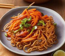 Wok Соба и сырный цыпленок