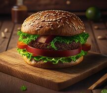Бургер BBQ