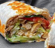 Шаурма на углях Европейская кухня